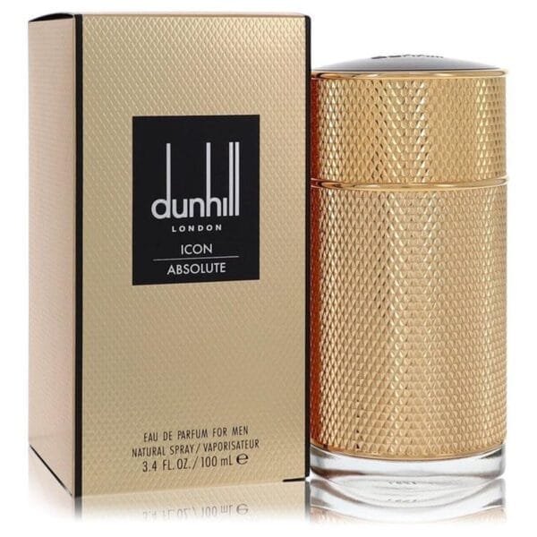 Dunhill Icon Absolute Cologne 3_4 oz EDP Spray for Men Dunhill Icon Absolute (Gold) EDP 100ml