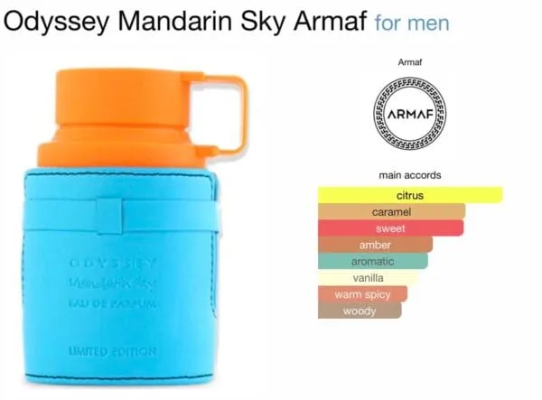 Armaf Odyssey Mandarin Sky EDP 100ml