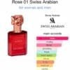 Swiss Arabian ROSE 01 EDP 50ml
