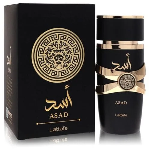 Lattafa Asad Perfume by Lattafa 3_4 oz EDP Spray (Unisex) for Women Lattafa Asad EDP 100ml
