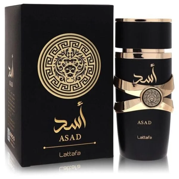 Lattafa Asad Perfume by Lattafa 3_4 oz EDP Spray (Unisex) for Women Lattafa Asad EDP 100ml