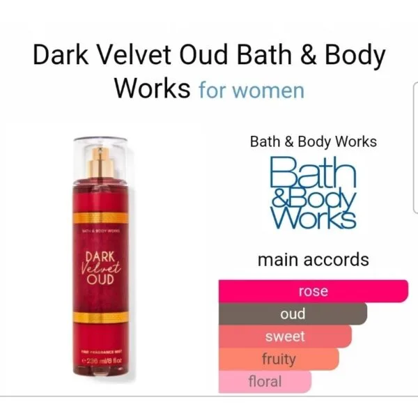 Bath & Body Works Dark Velvet Oud (236ml)