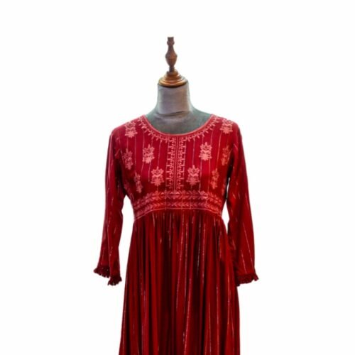 Ethnic Kurtas - Shalwar (Red)