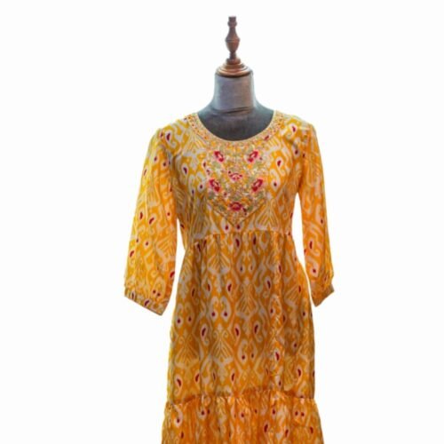 Ethnic Kurtas - Shalwar (Yellow)
