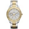 Fossil Estella White Dial Two Tone Bracelet Watch (ES3208)