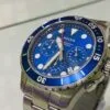 Fossil Blue Dial Stainless Steel Chronograph (FS5724)