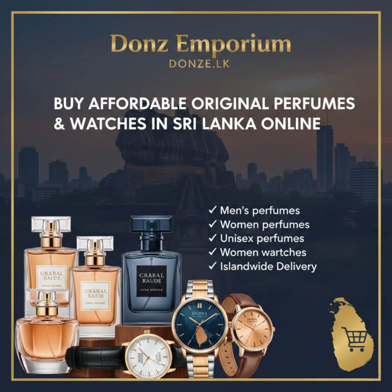 Buy Affordable Original Perfumes & Watches in Sri Lanka Online
